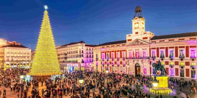 Viajar a Madrid en Navidad